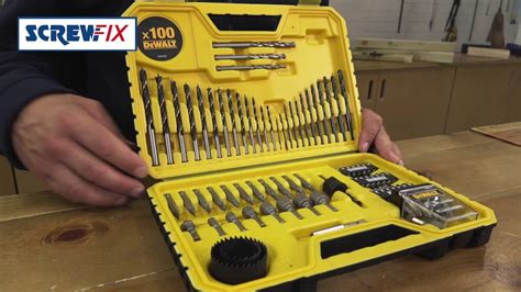 sheet metal drill bit set|drill bit sets at screwfix.